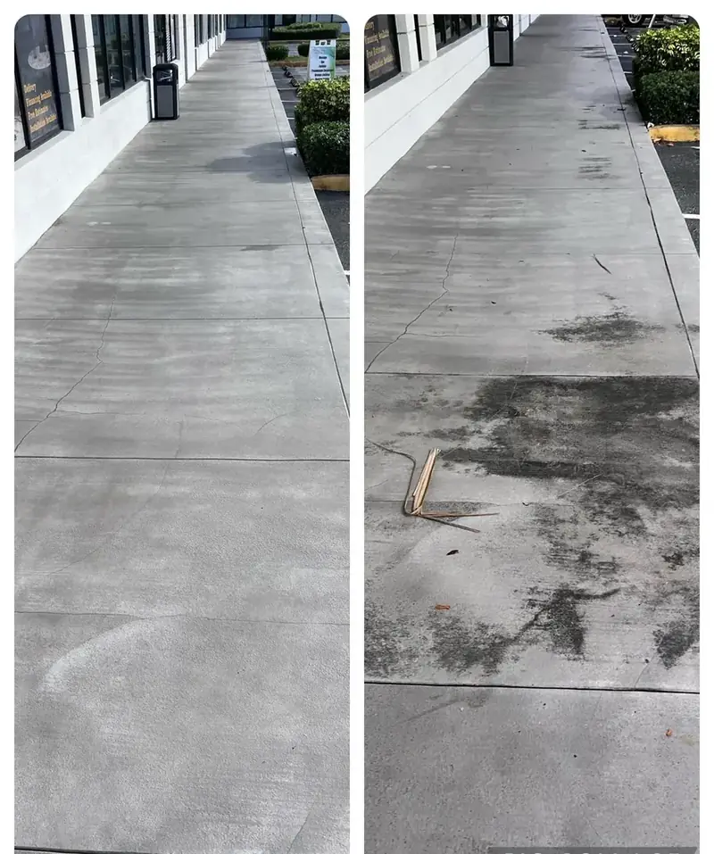 Before and after — Driveway, Homestead